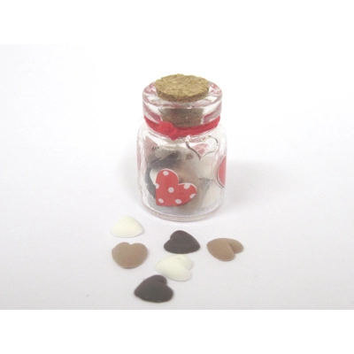 Dolls House Chocolates in a Glass Jar 1:12th Scale Miniature
