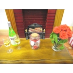 Dolls House Chocolates in a Glass Jar 1:12th Scale Miniature