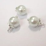 Dolls House Christmas Tree Decorations 12 Silver Miniature Baubles 1:12th Scale