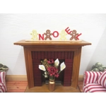 Dolls House Gingerbread Men with Noel Word 1:12th Scale Christmas Decoration