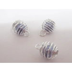 Dolls House Christmas Tree Decorations 12 Lilac Silver Miniature Baubles and Stars 1:12th Scale