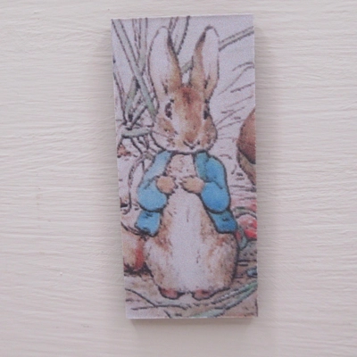 Dolls House Picture Peter Rabbit Nursery Miniature 1:12 Scale Wall Art Decor