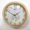 Dolls House Clock White Vintage Rose 1:12th Scale Miniature Decor