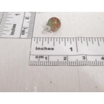 Dolls House Christmas Tree Decorations 12 Red Green Silver Glass Baubles 1:12th Scale