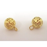 Dolls House Christmas Tree Decorations 12 Red Gold Miniature Baubles and Trinkets 1:12th Scale