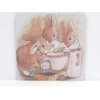 Dolls House Nursery Picture Peter Rabbit Miniature Wall Decor 1:12 Scale