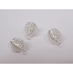 Dolls House Christmas Tree Decorations 12 White Silver Baubles Miniature Xmas Ornaments 1:12th Scale