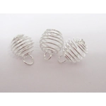 Dolls House Christmas Tree Decorations 12 White Silver Baubles Miniature Xmas Ornaments 1:12th Scale