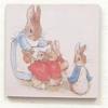 Dolls House Nursery Picture Peter Rabbit Theme Miniature Wall Decor Accessories 1:12 Scale