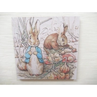 Dolls House Nursery Picture Peter Rabbit Miniature Wall Art 1:12 Scale