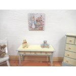Dolls House Nursery Picture Peter Rabbit Miniature Wall Art 1:12 Scale