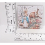 Dolls House Nursery Picture Peter Rabbit Miniature Wall Art 1:12 Scale
