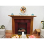 Dolls House Clock Miniature Wall Decor 1:12th Scale