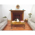 Dolls House Clock Miniature Wall Decor 1:12th Scale