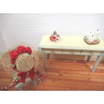 Dolls House Perfume Bottles Red & Silver with Tray Dressing Table Miniature Ornament 1:12th Scale