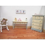 Dolls House Nursery Picture Peter Rabbit Miniature Wall Art Decor 1:12 Scale