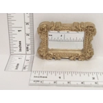 Dolls House Mirror Gold Colour Vintage Style Frame 1:12 Scale Miniature