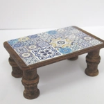 Dolls House Table Moroccan Style Handmade Coffee Occasional Miniature Furniture 1:12 Scale