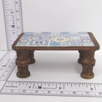 Dolls House Table Moroccan Style Handmade Coffee Occasional Miniature Furniture 1:12 Scale