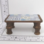 Dolls House Table Moroccan Style Handmade Coffee Occasional Miniature Furniture 1:12 Scale