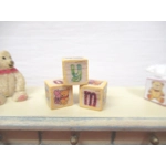 Dolls House Toy Letter Blocks Set of 3 Winnie the Pooh Miniature Nursery 1:12 Scale