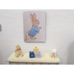 Dolls House Nursery Picture Peter Rabbit Miniature Wall Decor 1:12 Scale