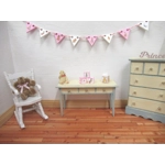 Dolls House Toy Letter Blocks Peter Rabbit Set of 3 Pink Nursery Miniature 1:12 Scale