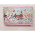 Dolls House Cats Picture Miniature Kittens 1:12 Scale Wall Decor