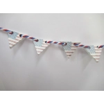 Dolls House Bunting USA Flag Pennant Garland Miniature 4th July Decoration 1:12 Scale