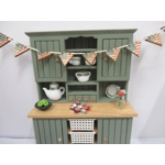 Dolls House 4th July Miniature Cookies with Serving Plate 1:12th Scale