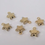 Dolls House Christmas Tree Baubles and Stars 12 Miniature Decorations Red Gold 1:12th Scale