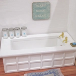Dolls House Bath Bottles 1:12th Scale Bathroom Miniatures