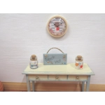 Dolls House Clock Beach Hut Miniature Wall Decor 1:12th Scale