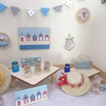 Dolls House Clock Beach Hut Miniature Wall Decor 1:12th Scale