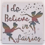 Dolls House Fairies Picture Miniature Wall Decor Girl Bedroom 1:12 Scale