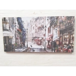 Dolls House Picture French Street Scene 1:12 Scale Miniature Wall Decor Accessory