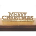 Dolls House Merry Christmas Word 1:12th Scale Miniature Decoration