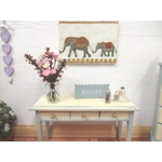 Dolls House Elephants Picture 1:12 Scale Miniature Wall Art