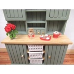 Dolls House Cookies Valentine Miniature Food 1:12th Scale