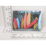 Dolls House Beach Picture Canoes Miniature Wall Art Decor 1:12 Scale