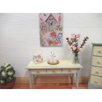 Dolls House Picture Cottage Garden Miniature Wall Decor 1:12 Scale