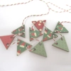 Dolls House Christmas Bunting 1:12 Scale Miniature Garland Decoration