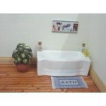 Dolls House Picture Miniature Bathroom Scene 1:12 Scale Wall Decor Accessory