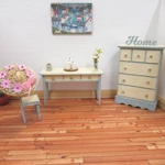 Dolls House Hat Pink Flowers Miniature Summer Clothes Accessories 1:12 Scale