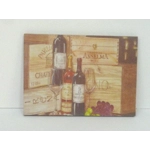 Dolls House Picture Wine Bottles 1:12 Scale Miniature Wall Decor