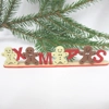 Dolls House Christmas Decoration Miniature Xmas Word and Gingerbread Men 1:12th Scale