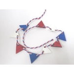 Dolls House Bunting Red Whit..