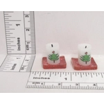 Dolls House Christmas Candles Miniature Xmas Decorations 1:12 Scale