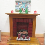 Dolls House Christmas Candles 1:12 Scale Xmas Miniature Decoration