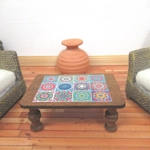 Dolls House Table Moroccan Style Coffee Occasional 1:12 Scale Miniature Furniture